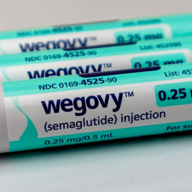 Three Wegovy injection pens in a row — first opinion coverage from STAT